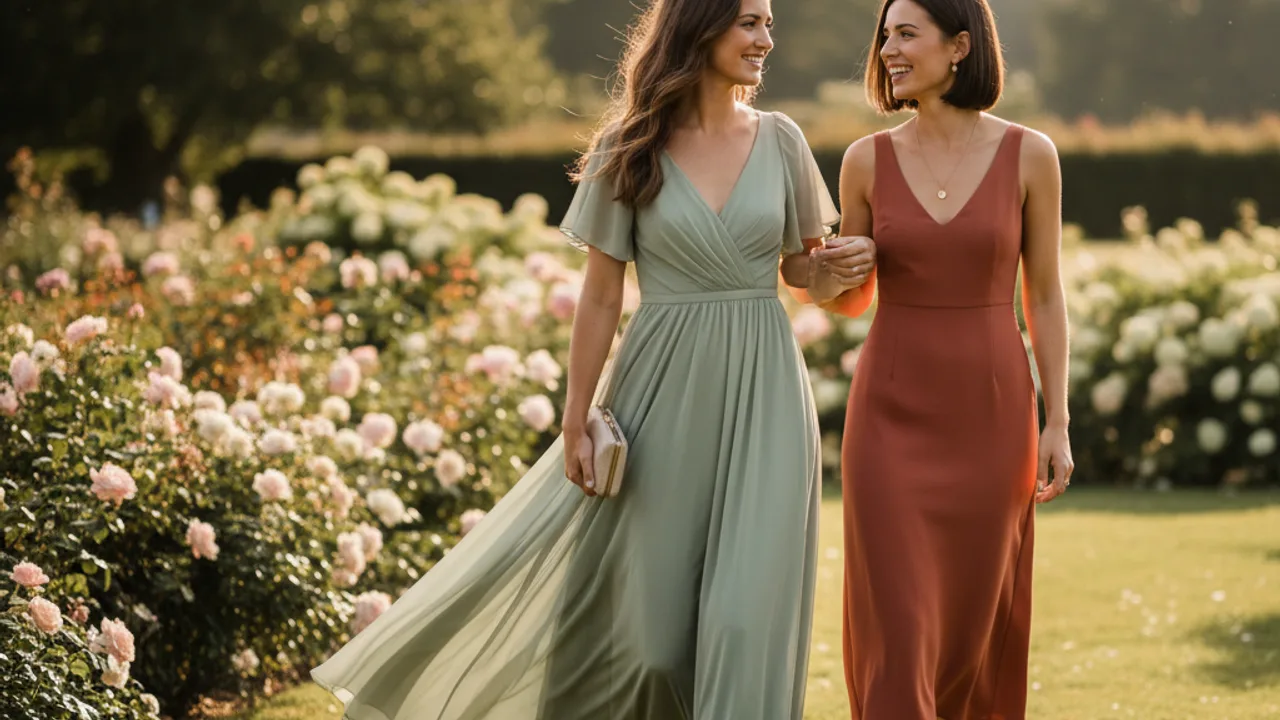 Comparatif robe midi et robe longue pour une invitée